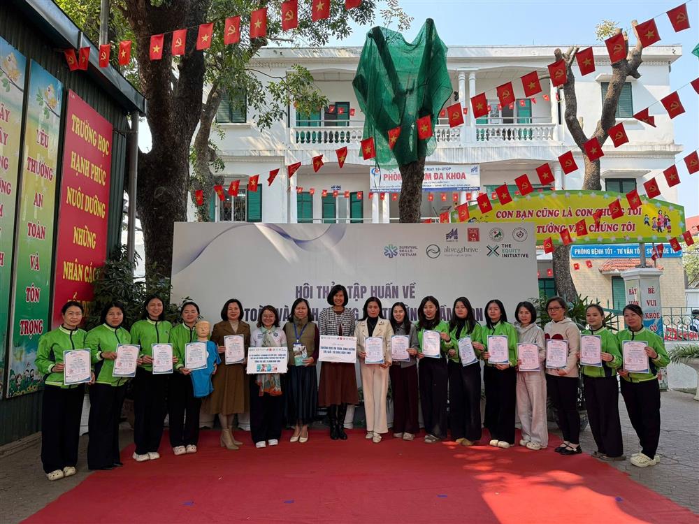 TĂNG CƯỜNG HỢP TÁC QUỐC TẾ VỀ ĐÀO TẠO CẤP CỨU AN TOÀN & DINH DƯỠNG CHO TRẺ MẦM NON